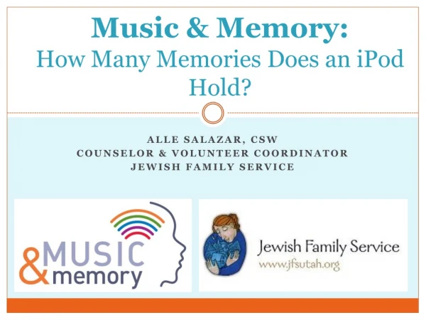Music &amp; Memory: How Many Memories Does an iPod Hold?