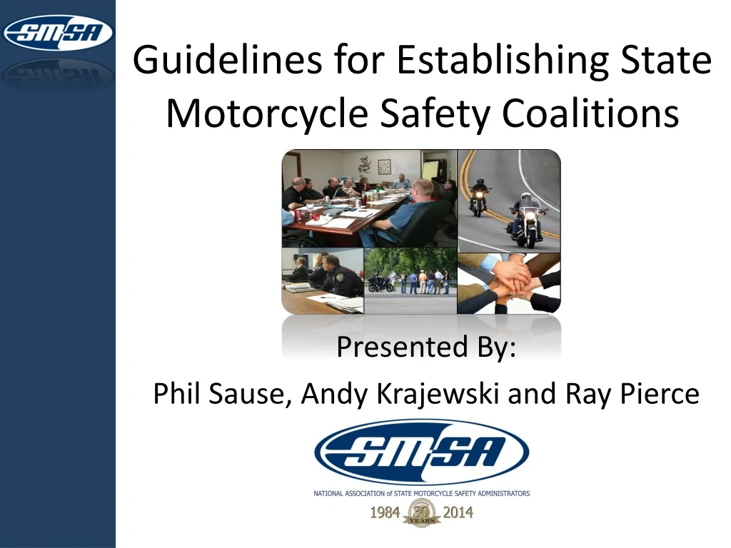 guidelines for establishing state motorcycle safety coalitions