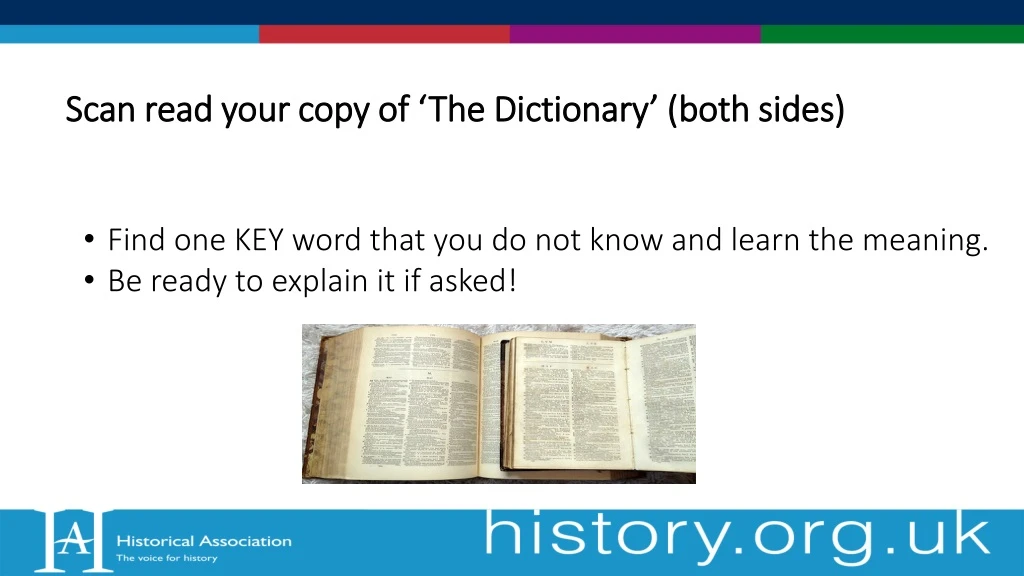 s can read your copy of the dictionary both sides