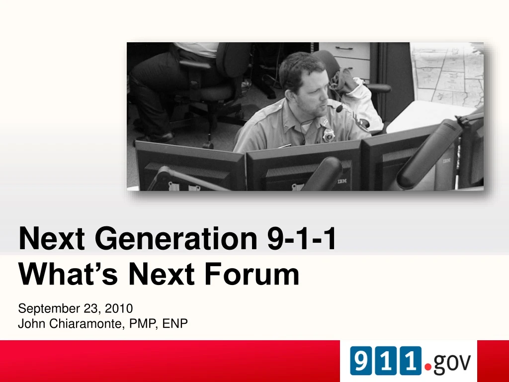 next generation 9 1 1 what s next forum