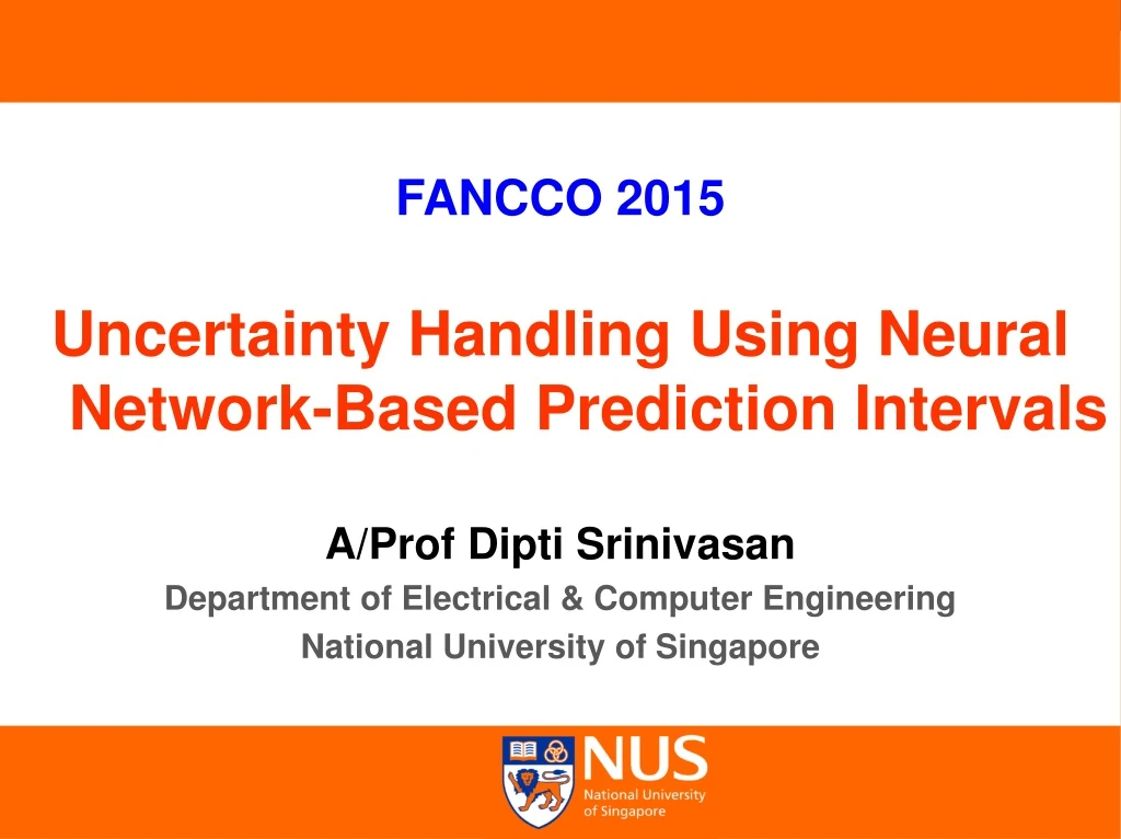 fancco 2015 uncertainty handling using neural