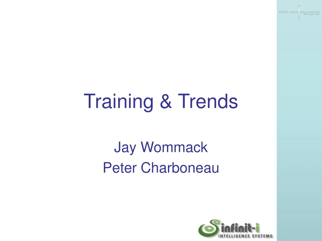 training trends