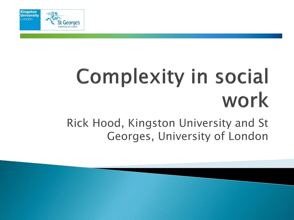 complexity in social work