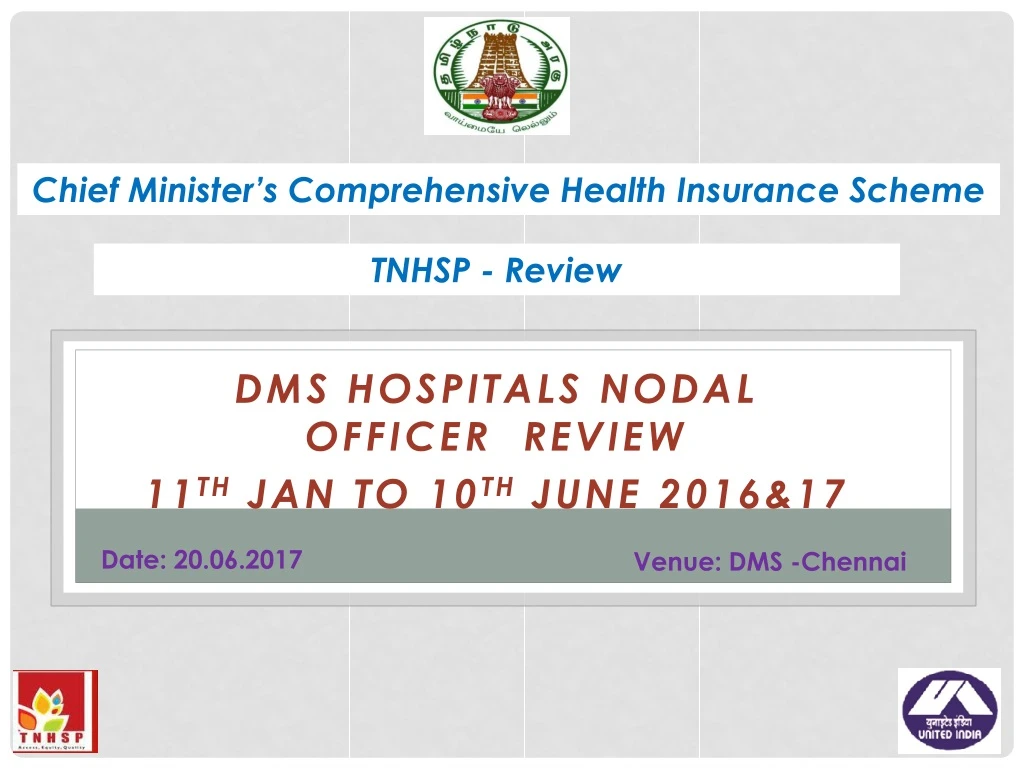 chief minister s comprehensive health insurance