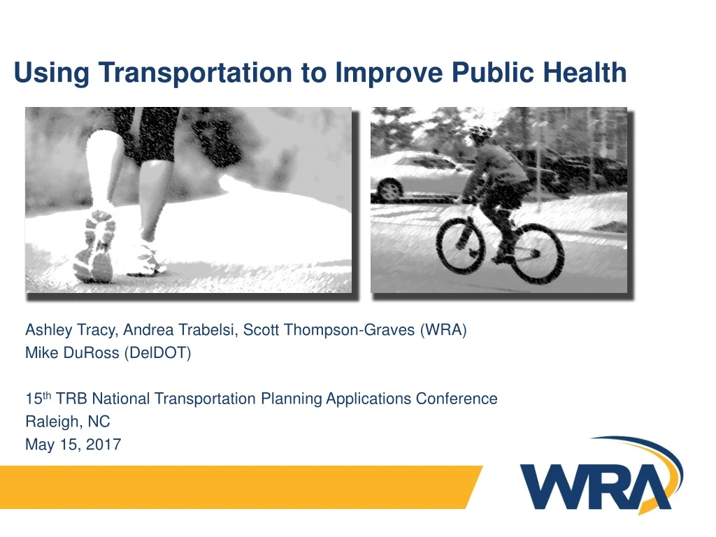 using transportation to improve public health