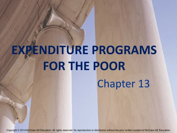 EXPENDITURE PROGRAMS FOR THE POOR