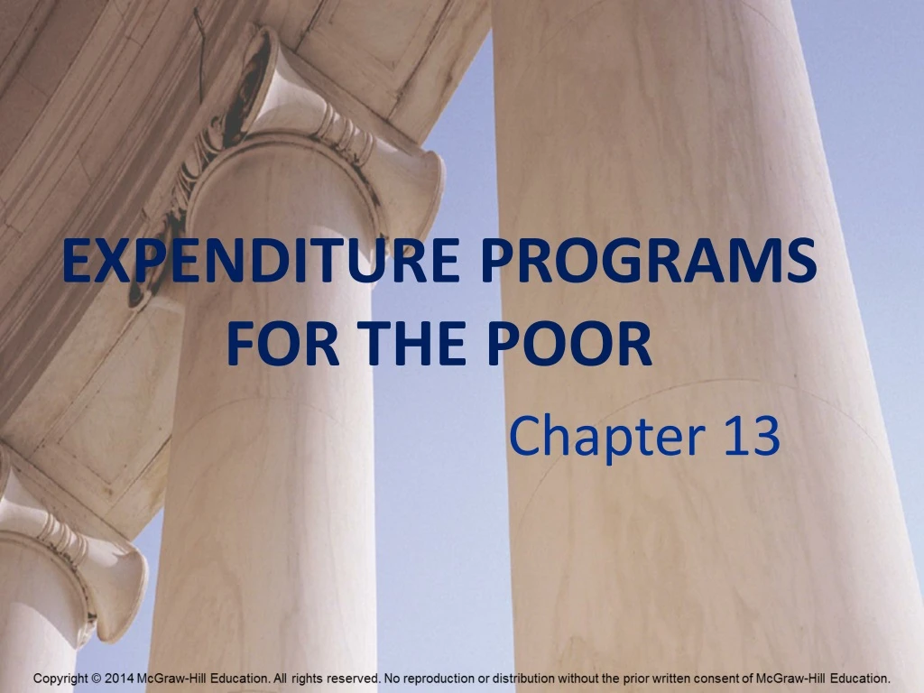 expenditure programs for the poor