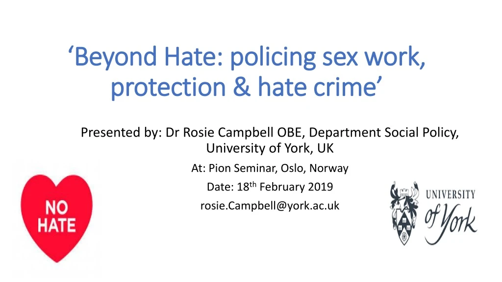 beyond hate policing sex work protection hate crime