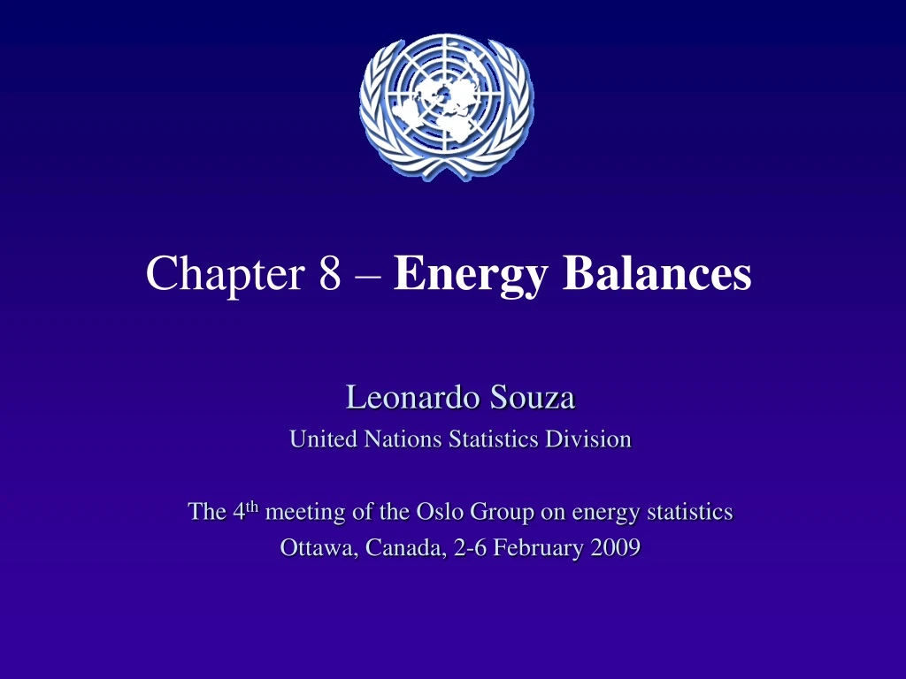 chapter 8 energy balances
