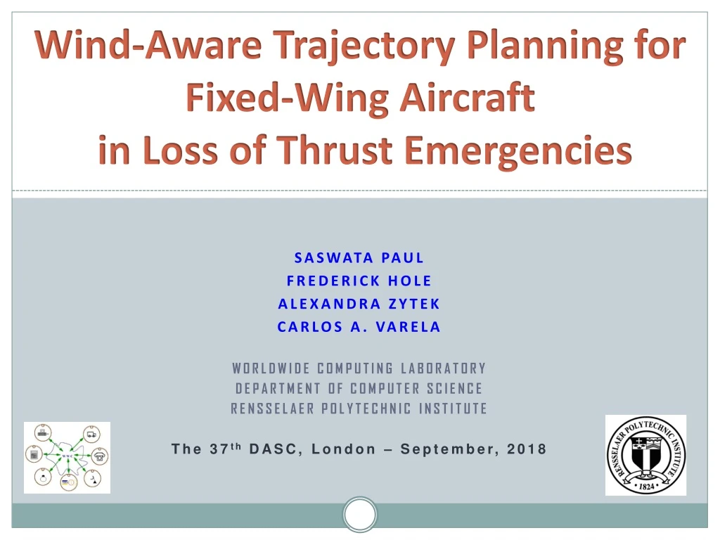 wind aware trajectory planning for fixed wing aircraft in loss of thrust emergencies