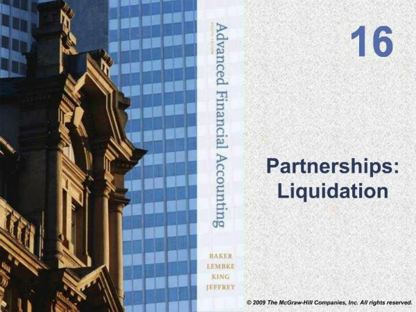 Partnerships: Liquidation