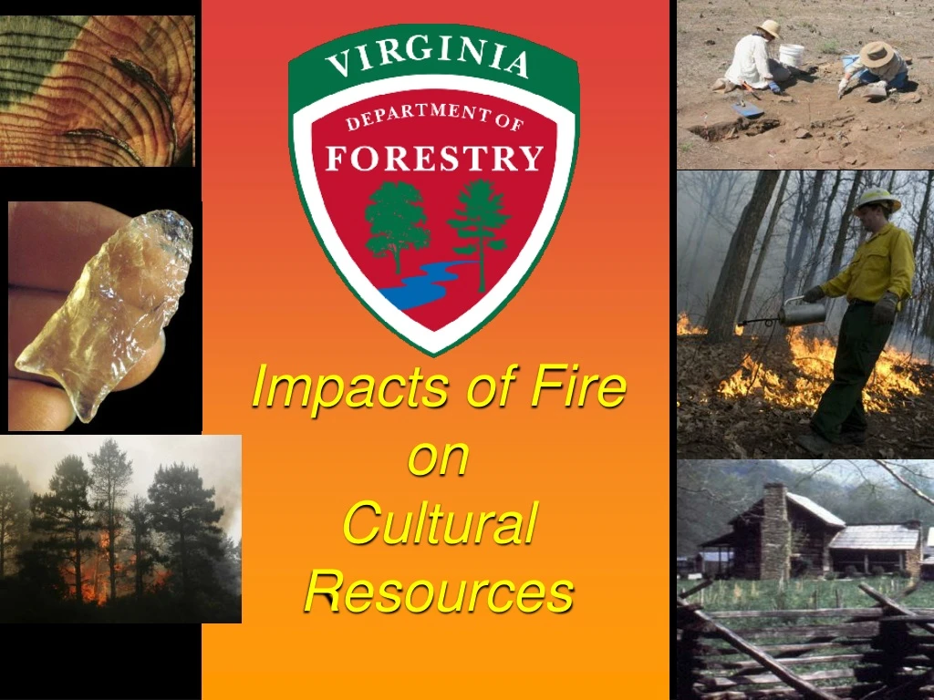 impacts of fire on cultural resources