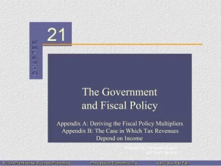 The Government and Fiscal Policy - slide 1