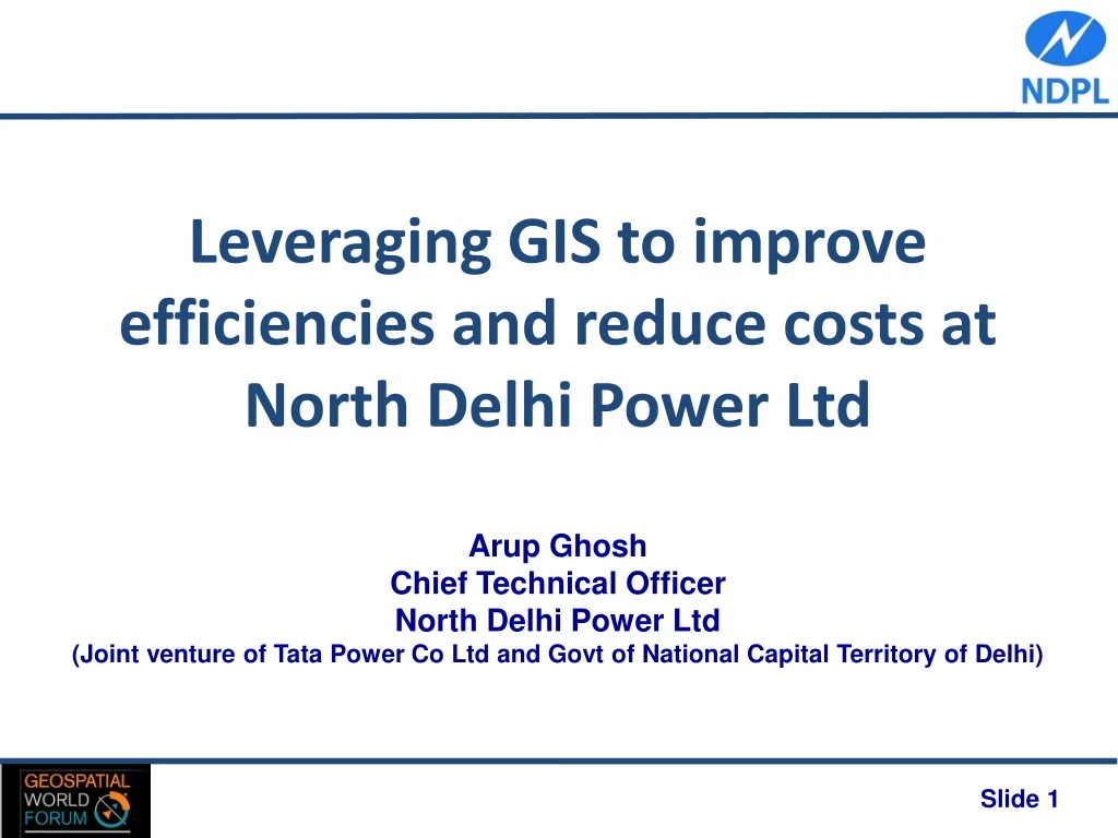 leveraging gis to improve efficiencies and reduce