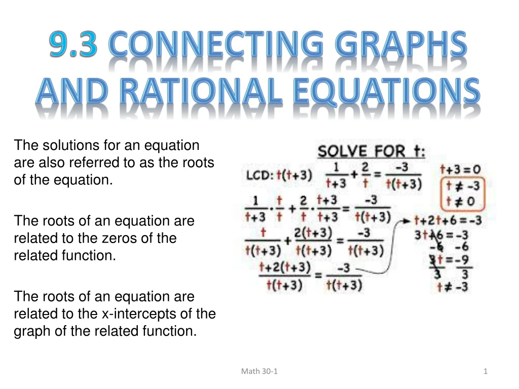 9 3 connecting graphs and rational equations