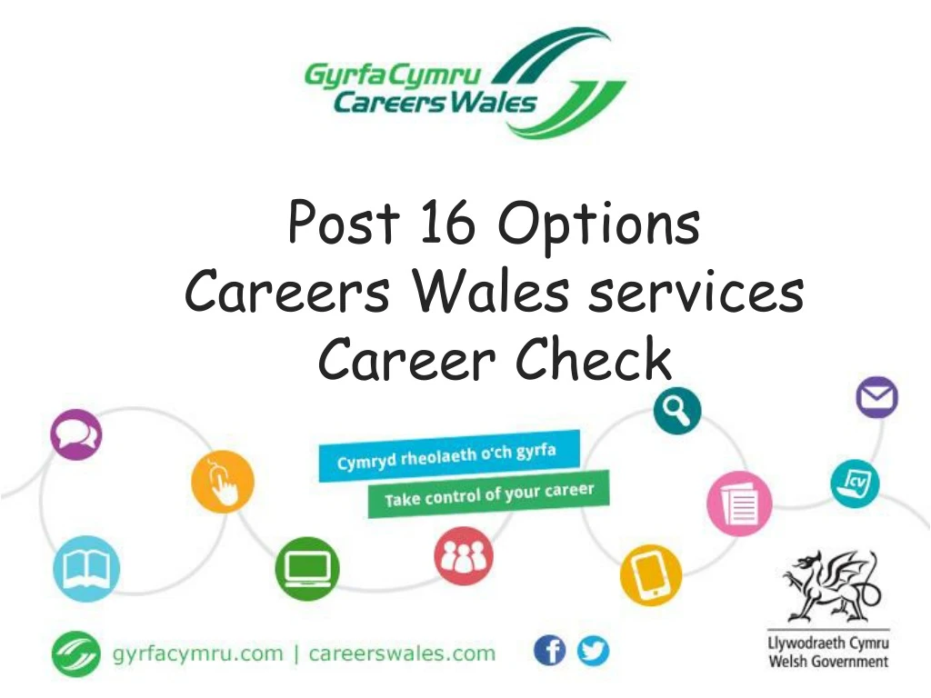 post 16 options careers wales services career check