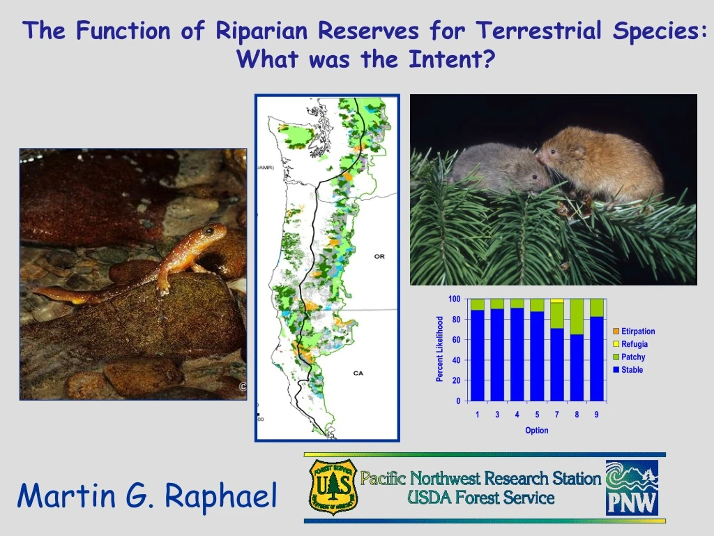 the function of riparian reserves for terrestrial