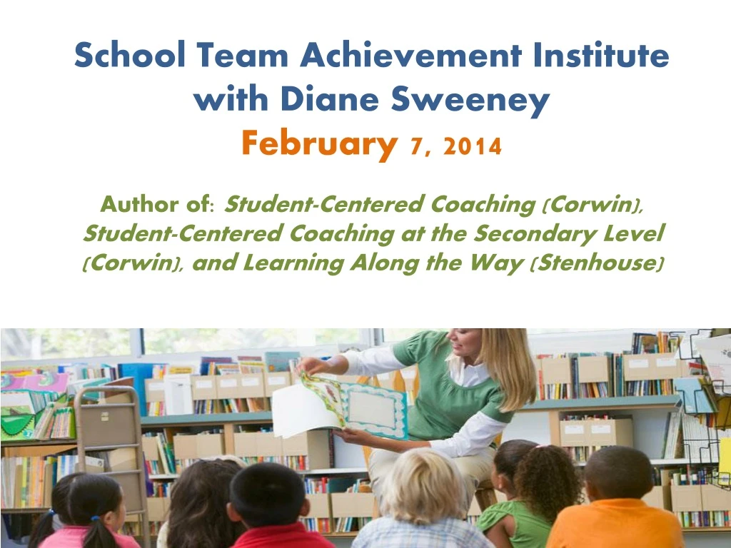 school team achievement institute with diane