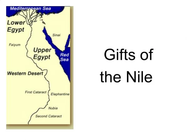 Gifts of the Nile