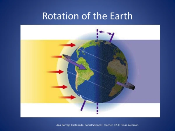 Rotation of the Earth