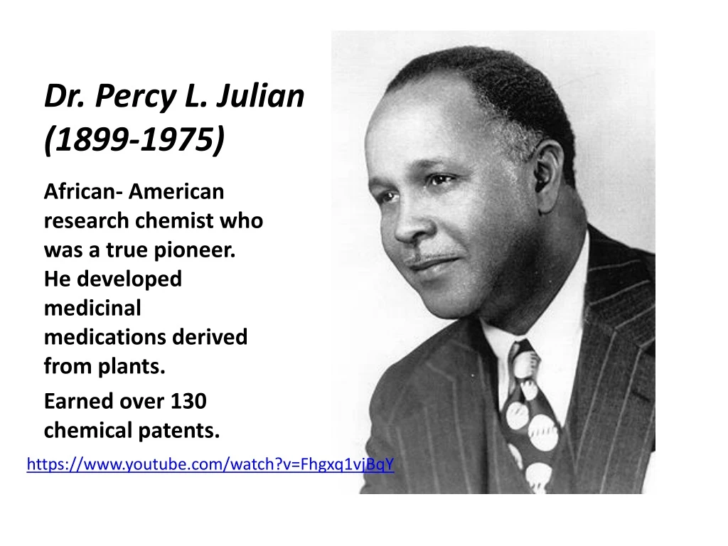 dr percy l julian 1899 1975