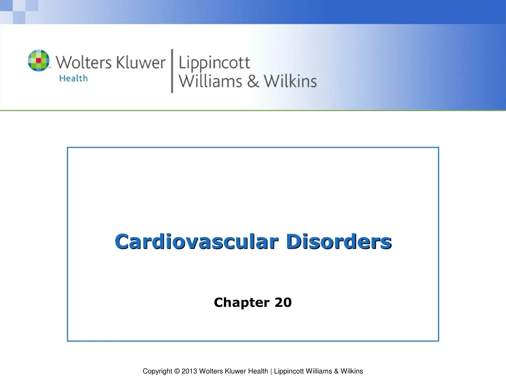 cardiovascular disorders