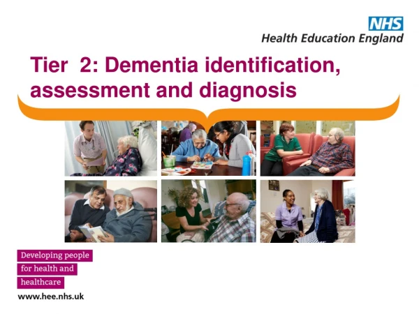 Tier 2: Dementia identification, assessment and diagnosis