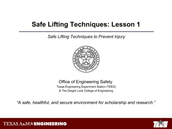 Safe Lifting Techniques to Prevent Injury