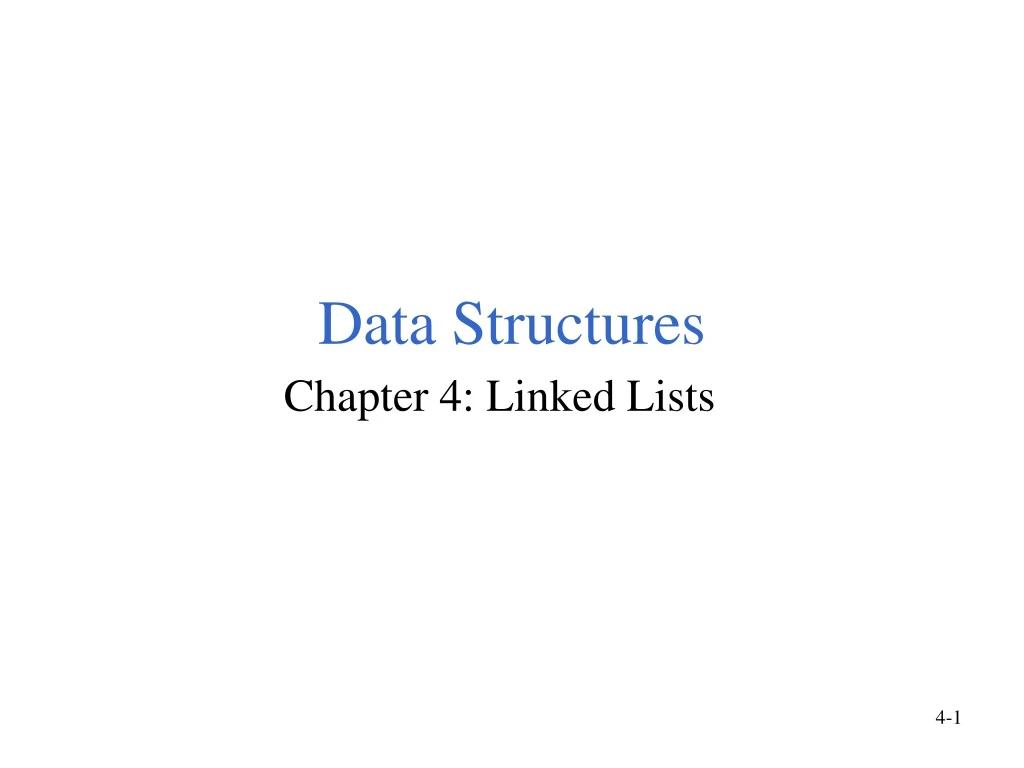 data structures