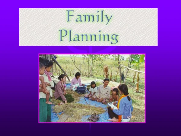 Birth Control &amp; Family Planning