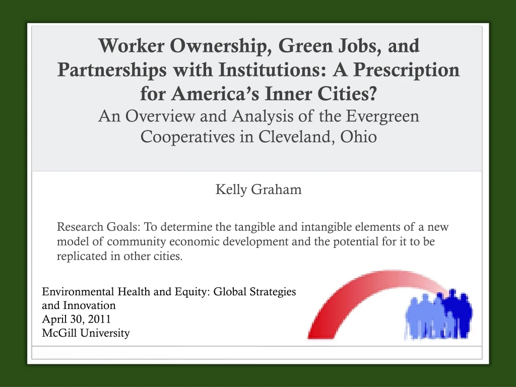 worker ownership green jobs and partnerships with