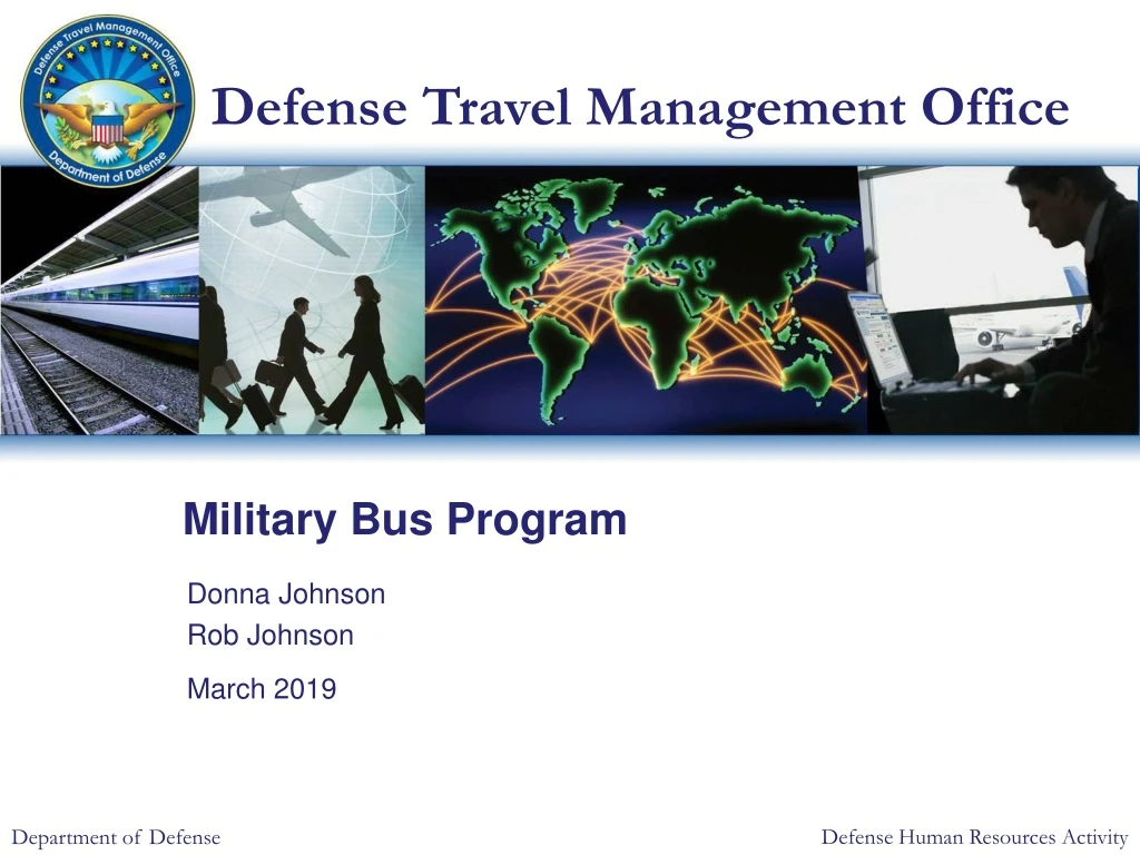 military bus program