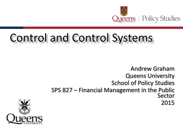 Control and Control Systems