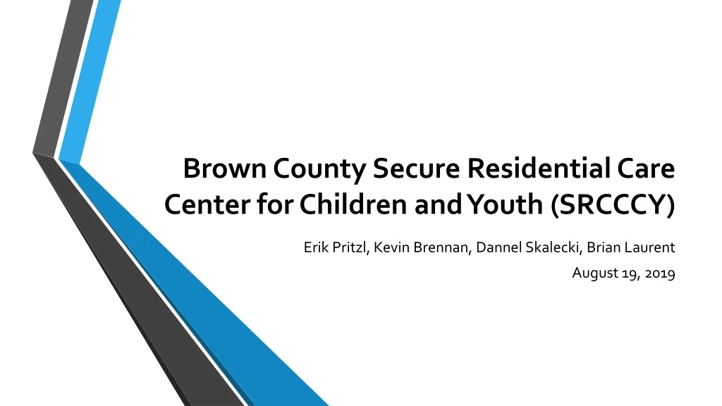 brown county secure residential care center for children and youth srcccy