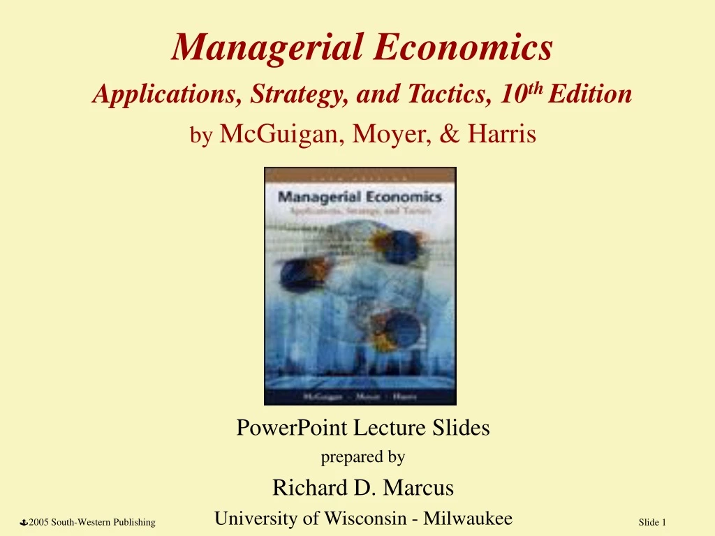 managerial economics applications strategy