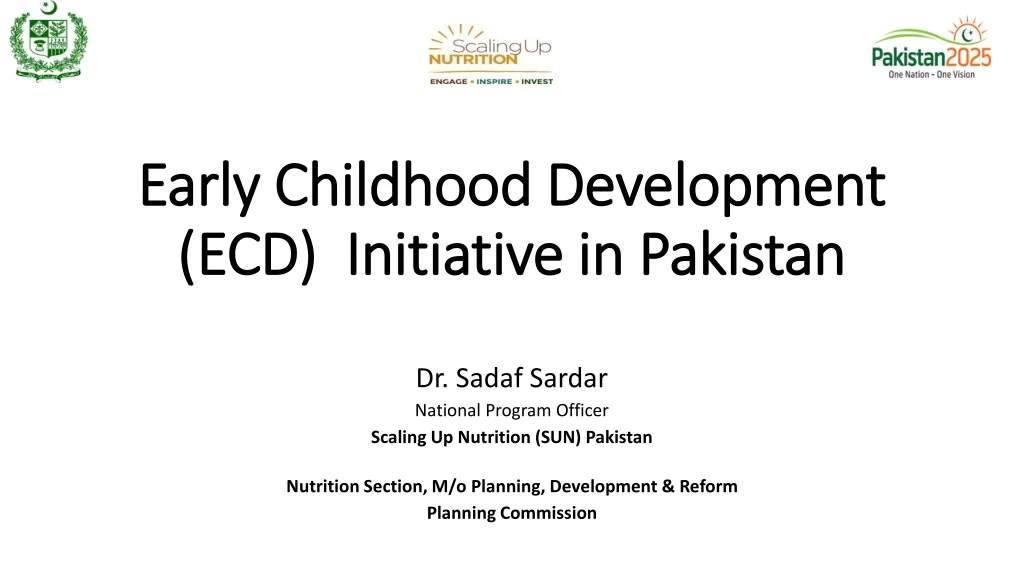 early childhood development ecd initiative in pakistan
