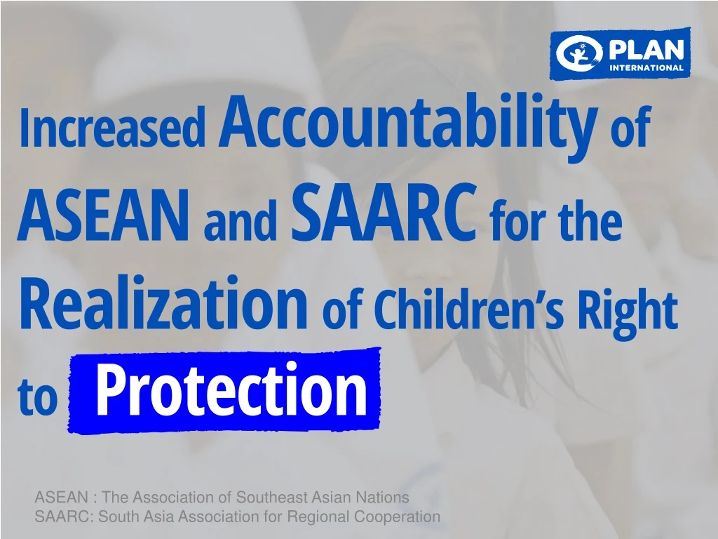increased accountability of asean and saarc