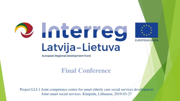 Final Conference