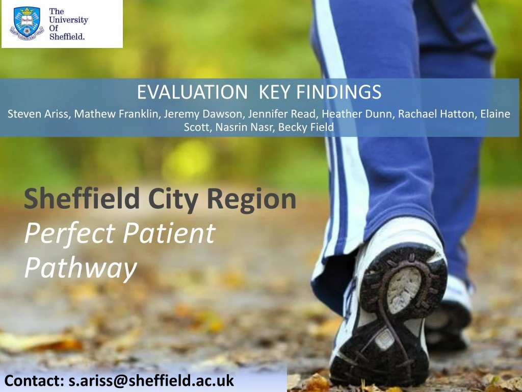 sheffield city region perfect patient pathway