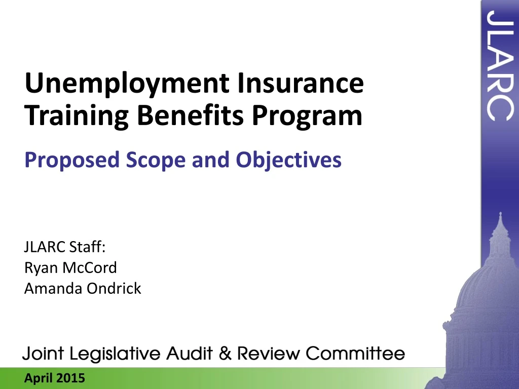unemployment insurance training benefits program