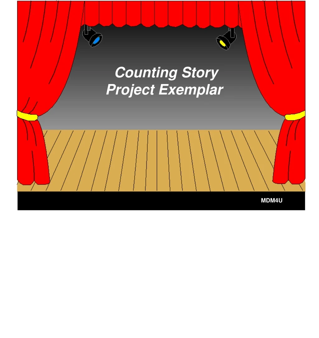 counting story project exemplar