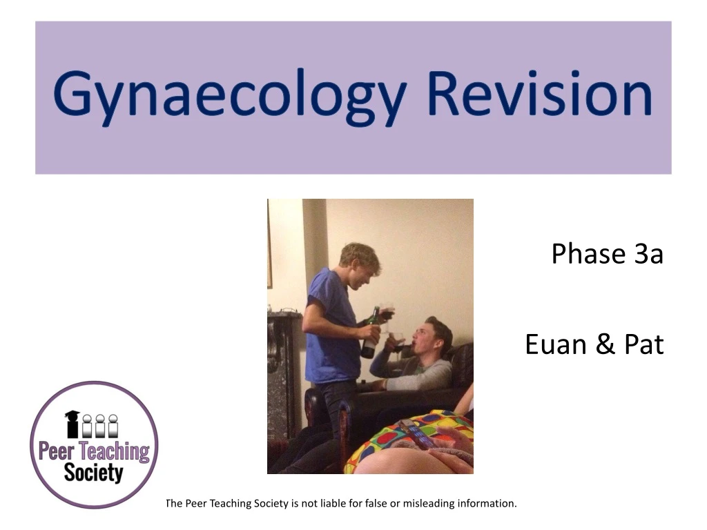 gynaecology revision