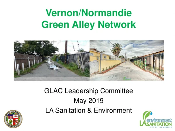 Vernon/ Normandie Green Alley Network