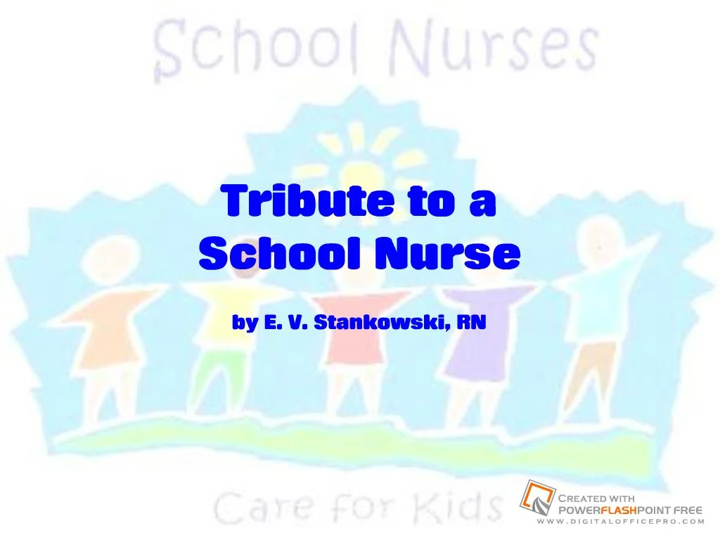 school nurse poem
