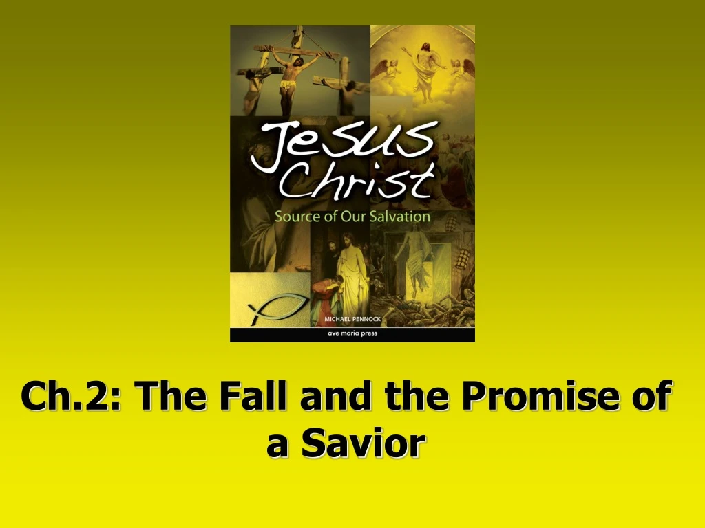 ch 2 the fall and the promise of a savior