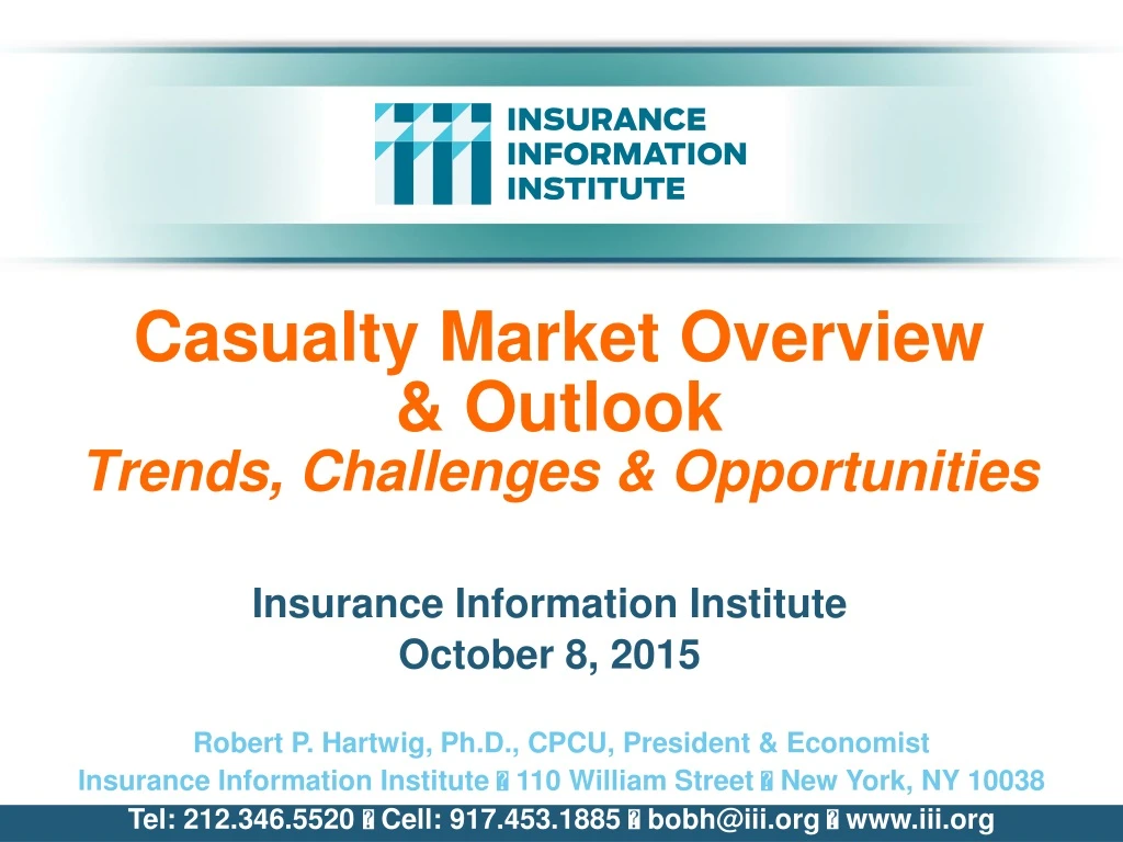 casualty market overview outlook trends challenges opportunities