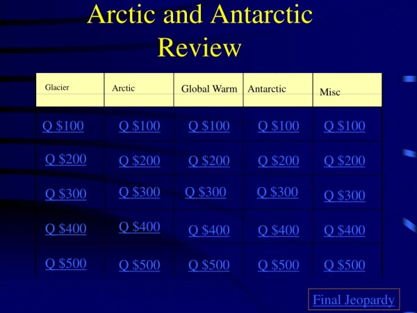 Arctic and Antarctic Review