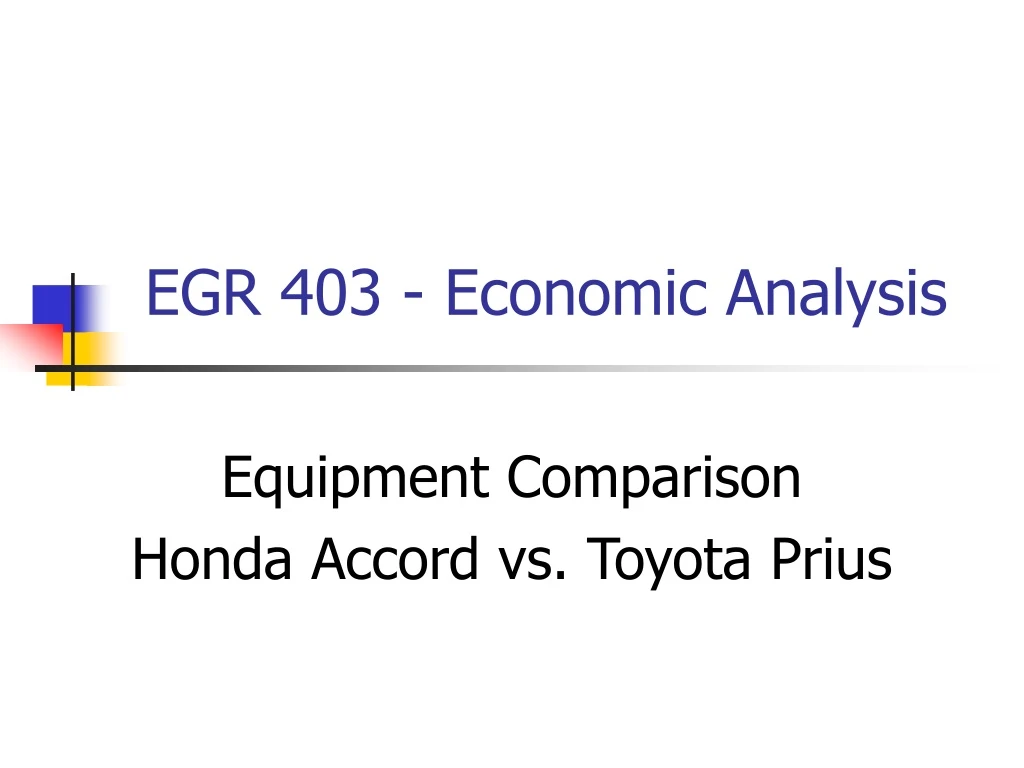 egr 403 economic analysis