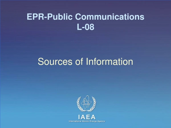 EPR-Public Communications L-08