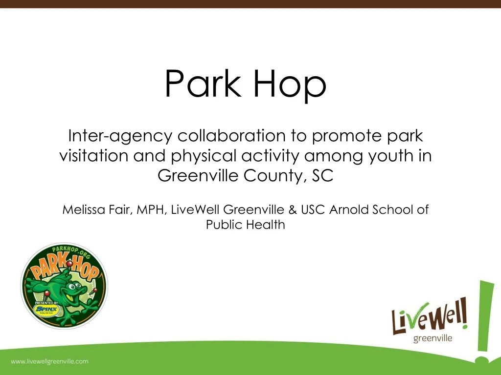 park hop i nter agency collaboration to promote
